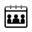 People Calendar icon