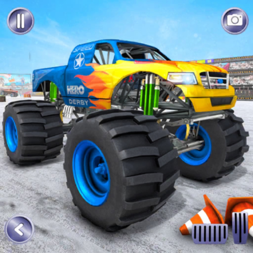 Monster Truck Derby Demolition app icon