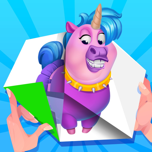 Paper Folding Puzzle Game app icon