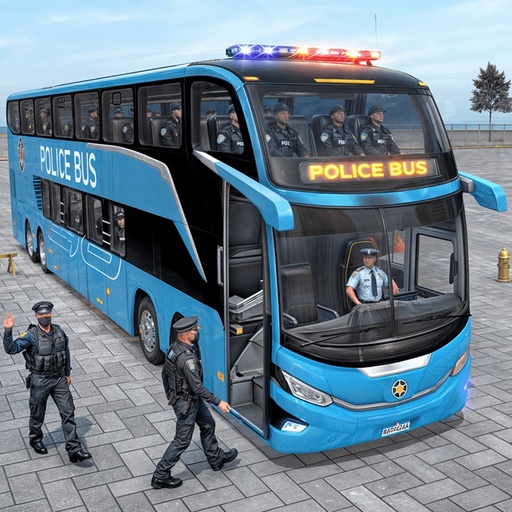 Police Bus Driving Simulator app icon