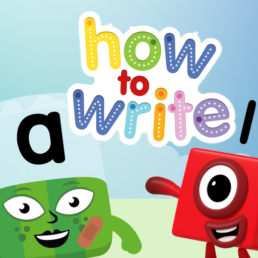 Alphablocks, How to Write app icon