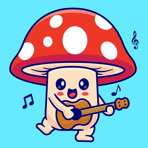 Funny Mushroom Stickers! app icon