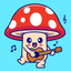 Funny Mushroom Stickers! icon