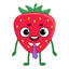 Kawaii Strawberry Emojis icon