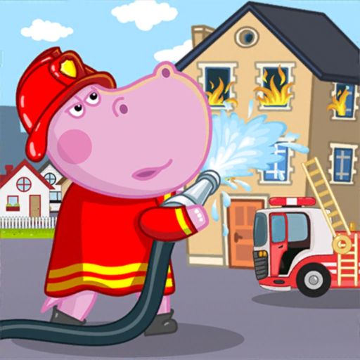 Adventure Hippo: Fire patrol app icon