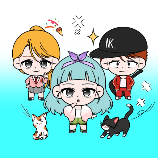 K-pop Webtoon Character Mini app icon