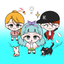 K-pop Webtoon Character Mini icon