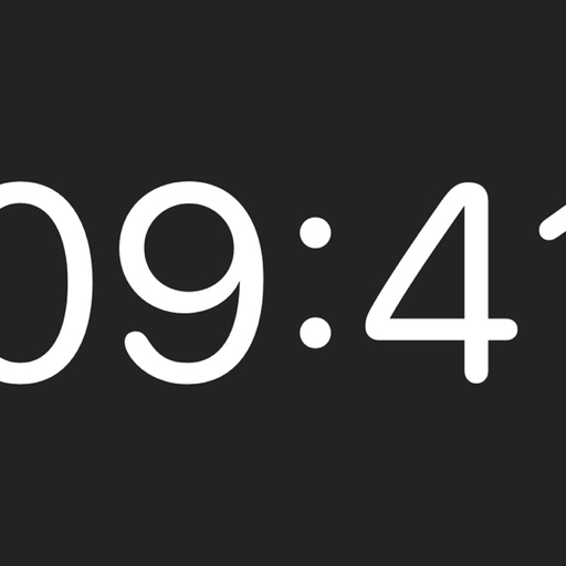 Satisfying Clock app icon