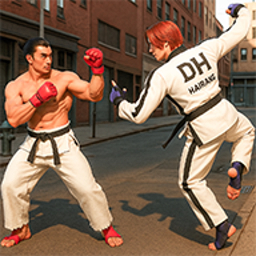 Street Kung FU Fighter Game 3D app icon
