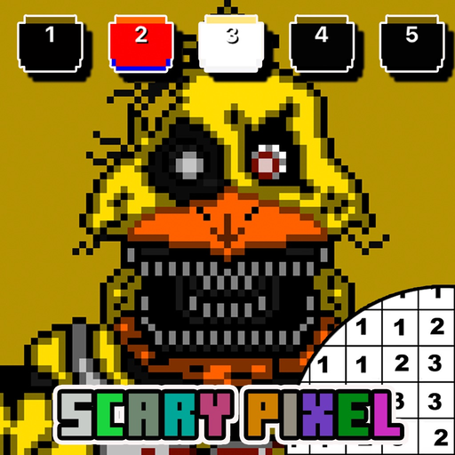 Pixel Number for Horror World app icon