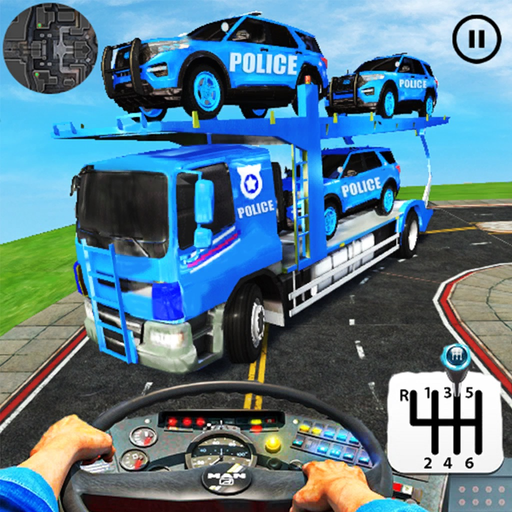 Police Truck Car Transport app icon