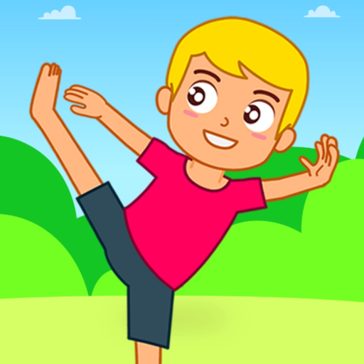 Exercise for Kids at home app icon
