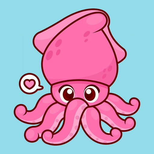 Octopus Emojis! app icon