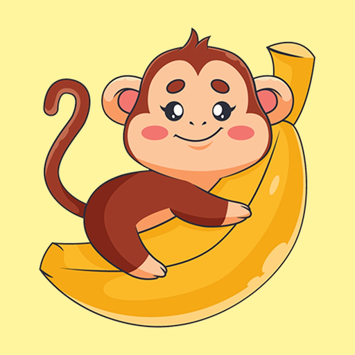 Naughty Monkey Stickers! app icon