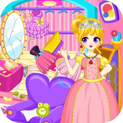 Princess Cleaning Rooms Game app icon