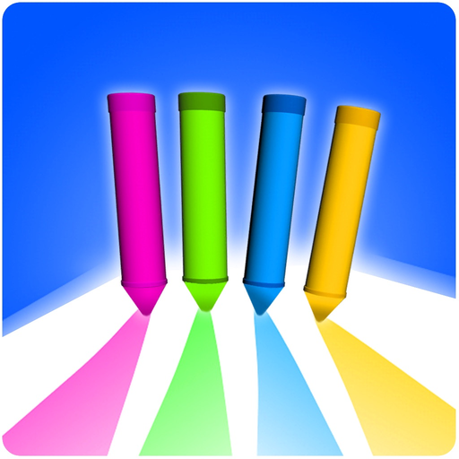 Pencil Color Run: Pen Rush 3d app icon