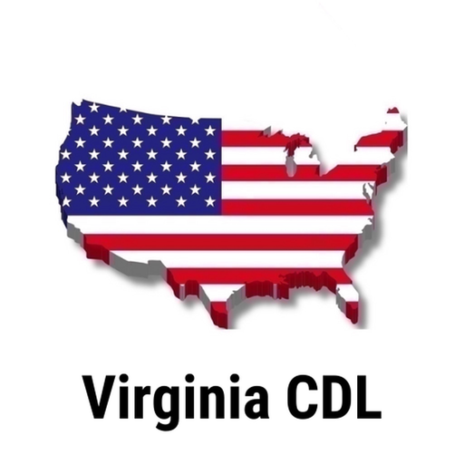 Virginia CDL Permit Practice app icon