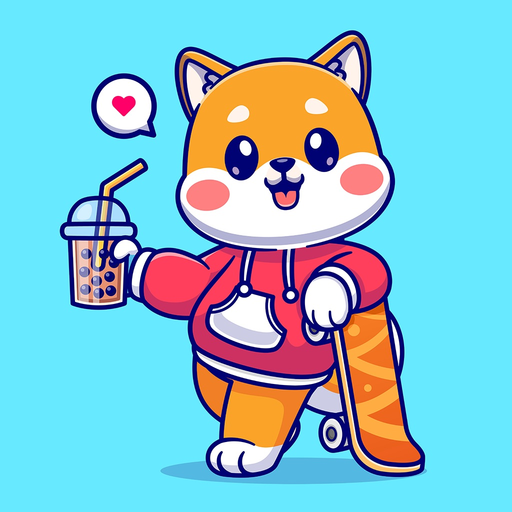 Shiba Inu Cute Stickers app icon