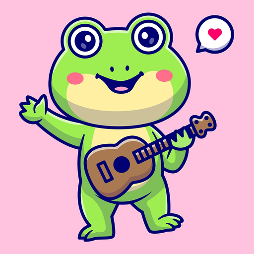 Frog Emojis app icon