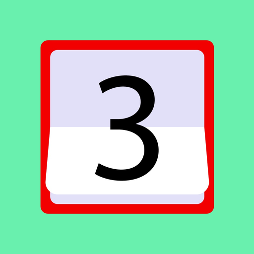 Countdown to an event app icon