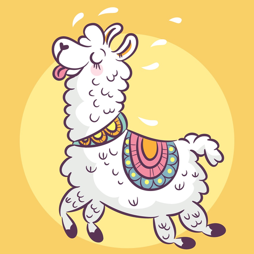 Cute Alpaca Stickers! app icon