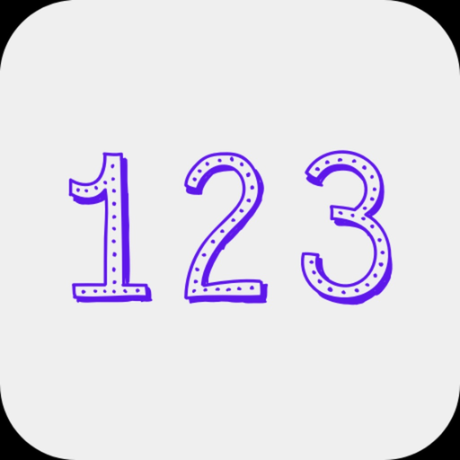 Trace Number and Letters app icon