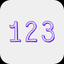 Trace Number and Letters icon