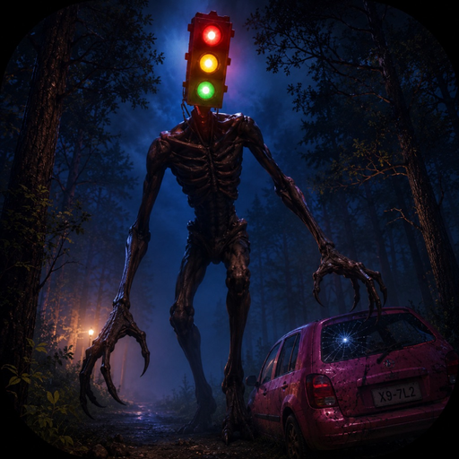 Traffic Light Head Scp Monster app icon