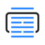 Teleprompter board icon