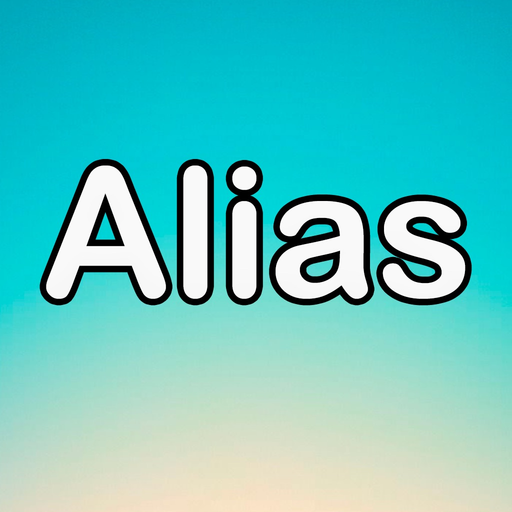 Alias - guess party game app icon