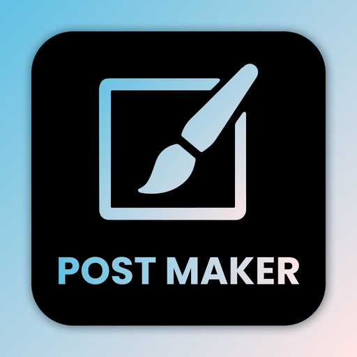 Post Maker-Social Media Design app icon