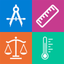 All unit converter calculator icon