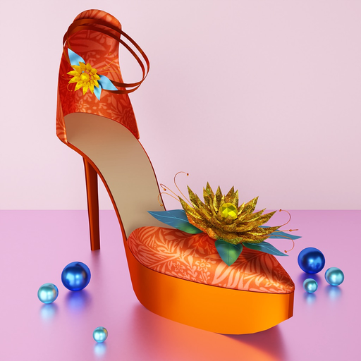 Shoe Designer Fashion Shoe Art app icon