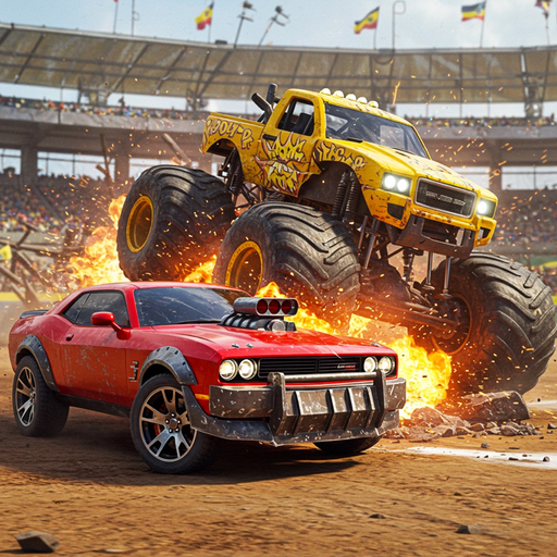 Demolition Derby Car Games 3D app icon