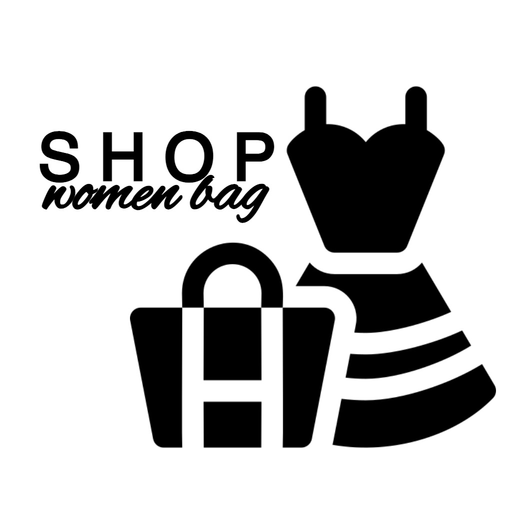 Women's clothing and bags shop app icon
