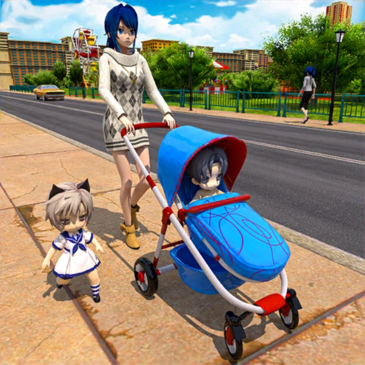 Twin Baby 3D Mommy Simulator app icon