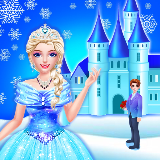 Ice Princess Doll House Design app icon