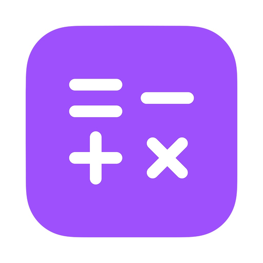 Dark Calculator app icon