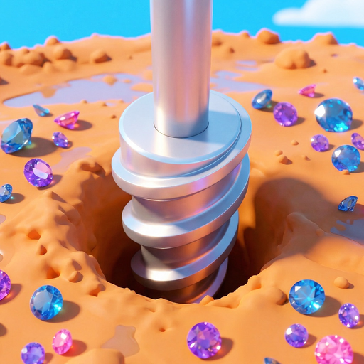 Drill & Collect: idle mine dig app icon