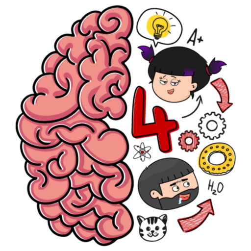Brain Test 4: Tricky Friends app icon