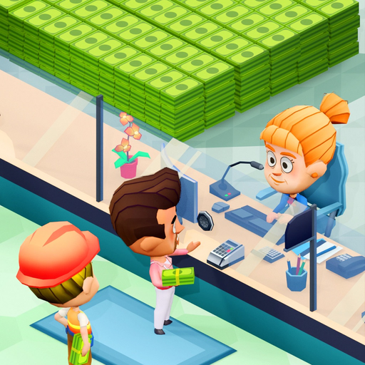 Idle Bank Tycoon: Money Game app icon