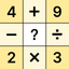 Math Puzzle Games - Crossmath® icon