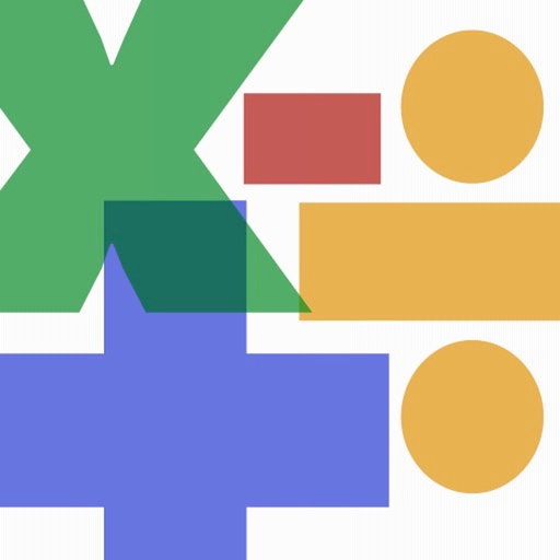 FlashMath (math flash cards) app icon
