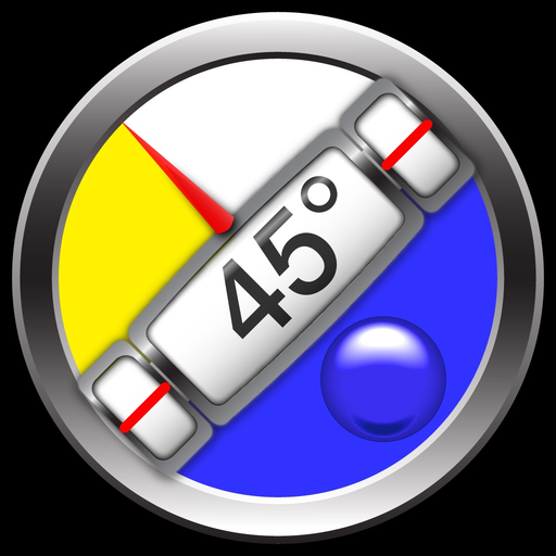 Clinometer + bubble level app icon