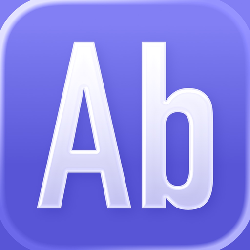 Fonts Reference - TouchFonts app icon