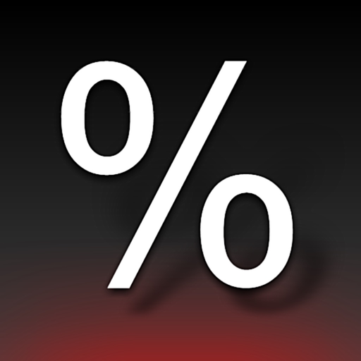 Percentage app icon