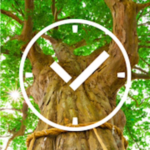 Japanese Nature Photo Clock app icon