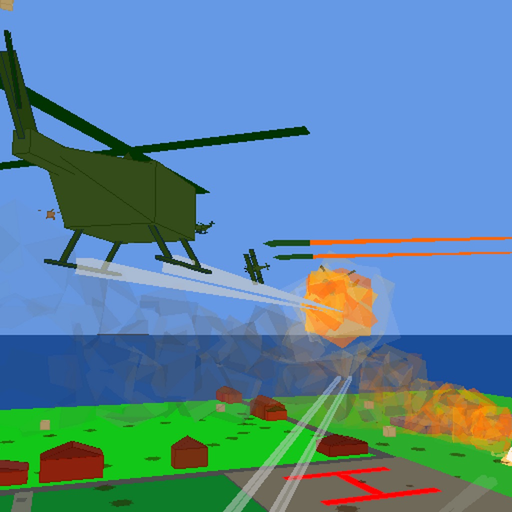 Retro Flight: 3D battle sim app icon