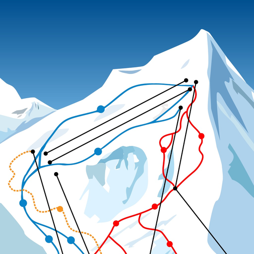 SkiMaps - Download Trail Maps app icon