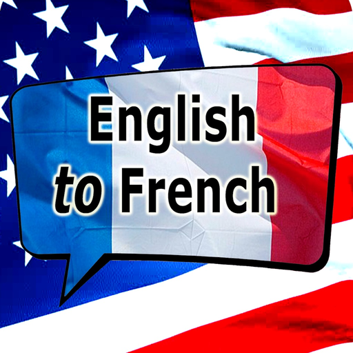 Learn English to French app icon